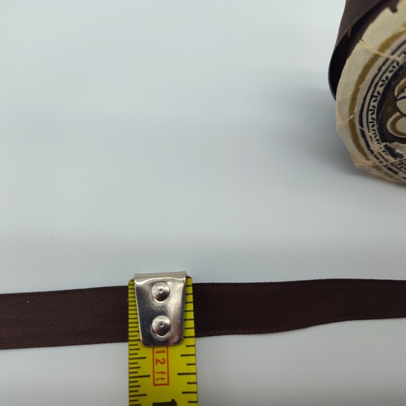 Brown Decorative Ribbon with Pattern - Picture 6 of 6